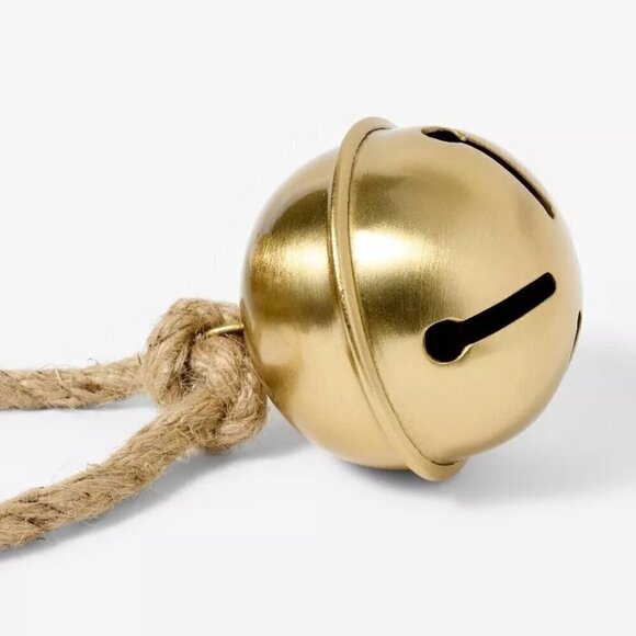 Threshold Studio McGee Decorative Hanging Bells Gold - Christmas 2024 - Picture 3 of 4